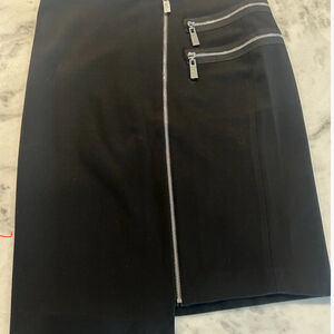 Vince Camuto Women's SZ 8 Black Stretch Pencil Skirt